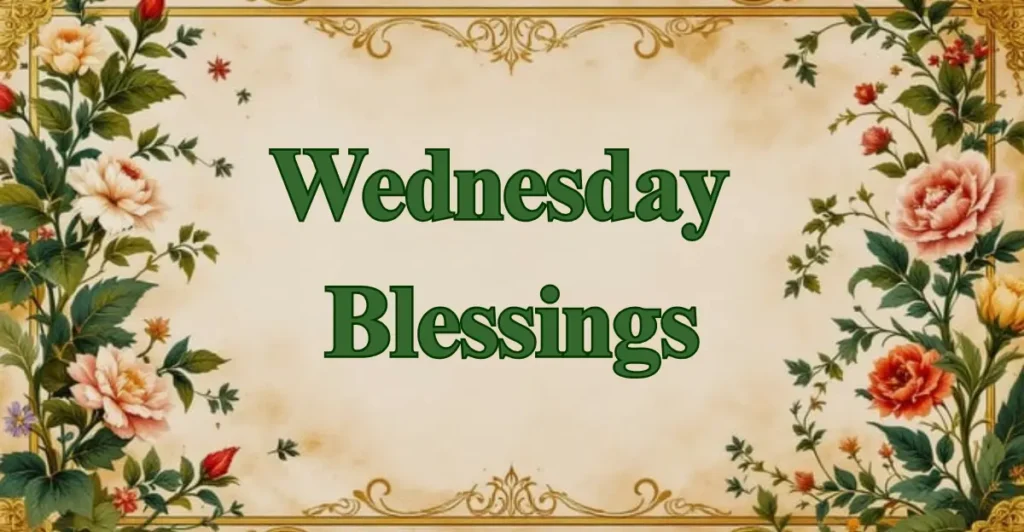 Wednesday Blessings