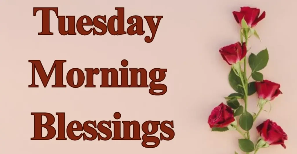 Tuesday Morning Blessings