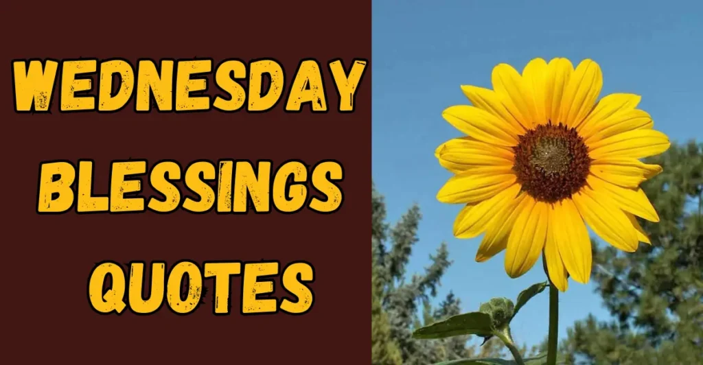 Wednesday Blessings Quotes