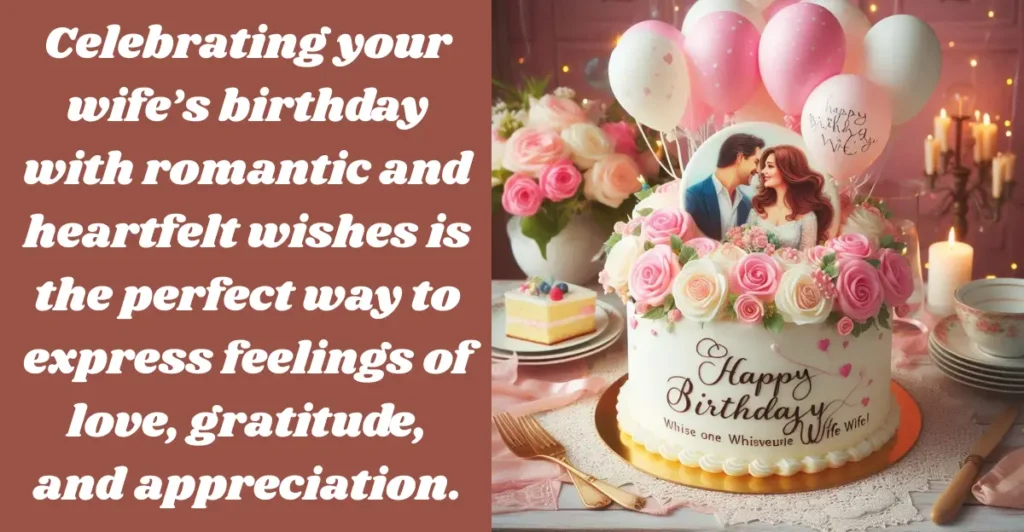 120+ Romantic Birthday Wishes for Wife to express your feelings!