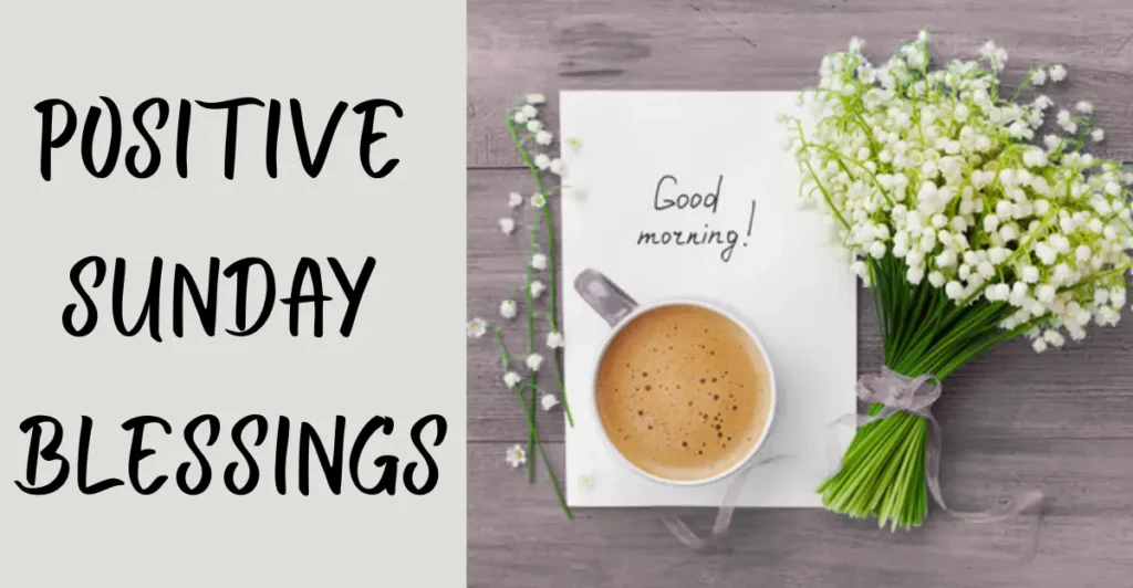 Positive Sunday Blessings