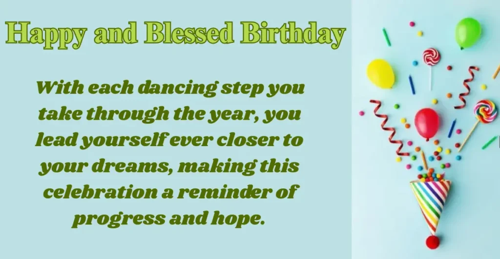 Happy and Blessed Birthday