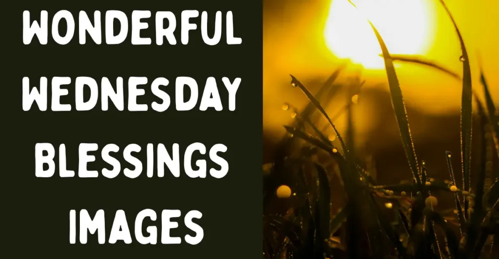 Wonderful Wednesday Blessings Images