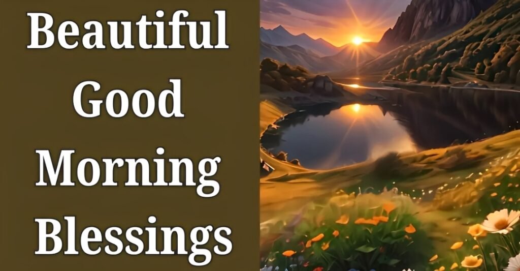 Beautiful Good Morning Blessings