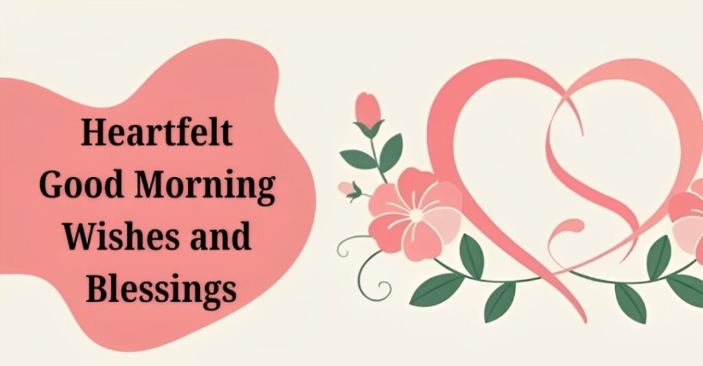 Heartfelt Good Morning Wishes and Blessings