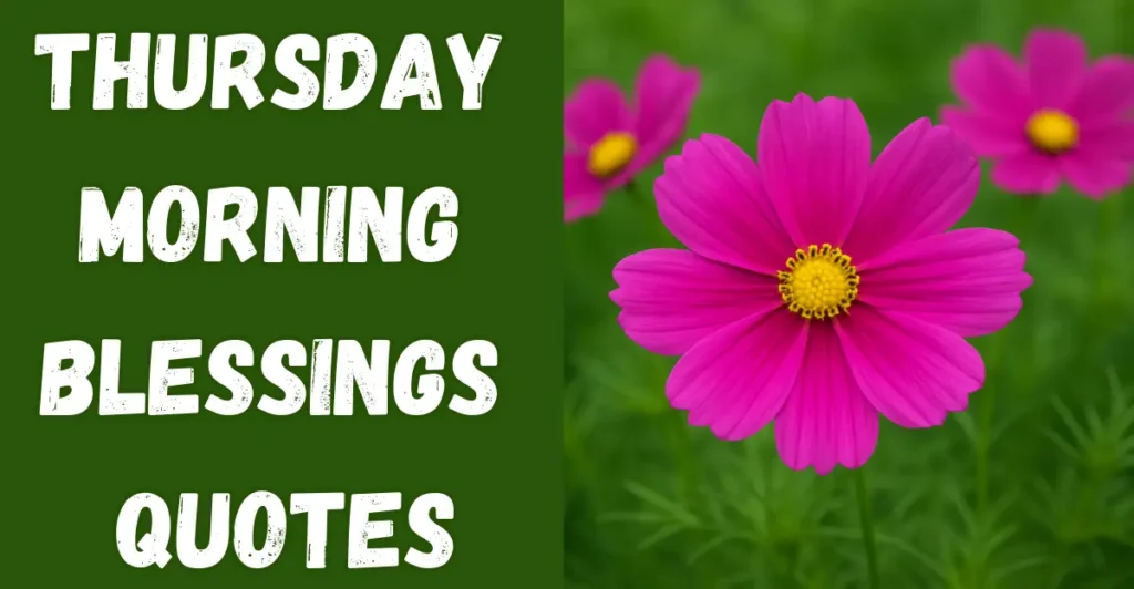 Thursday Morning blessings Quotes