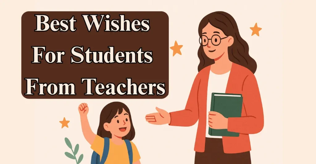Best Wishes For Students From Teachers