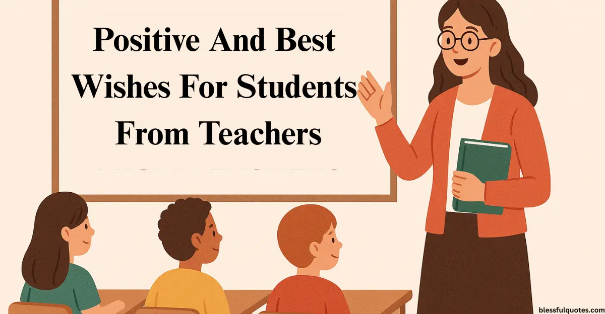 Positive & Best Wishes For Students [Motivation & Success Tips]