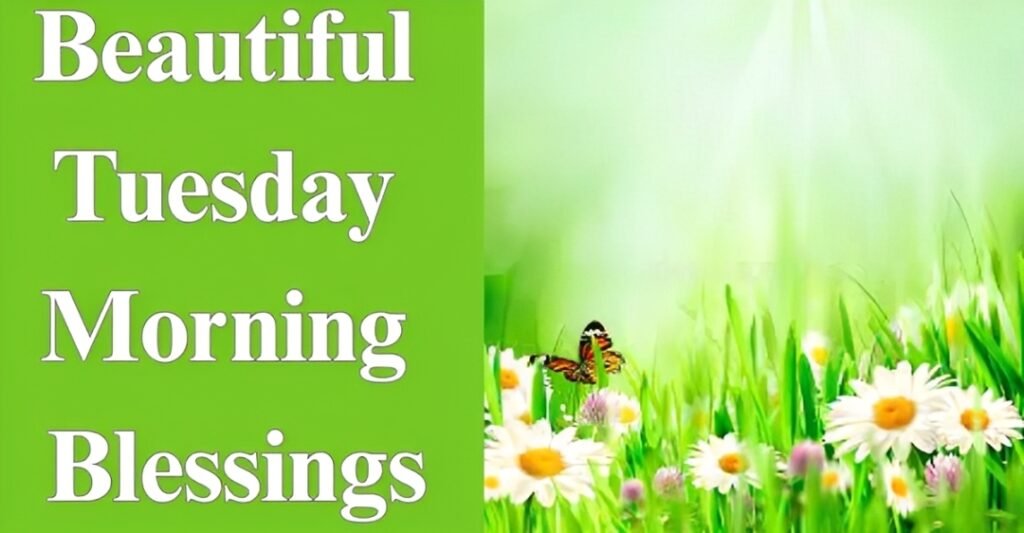 Beautiful Tuesday Morning Blessings