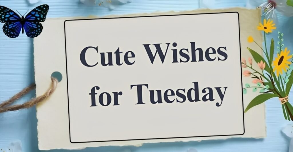 Cute Wishes for Tuesday