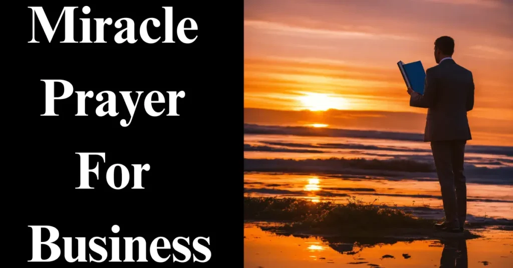 Miracle Prayer For Business