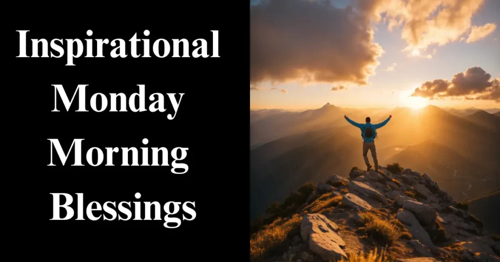 Inspirational Monday morning Blessings