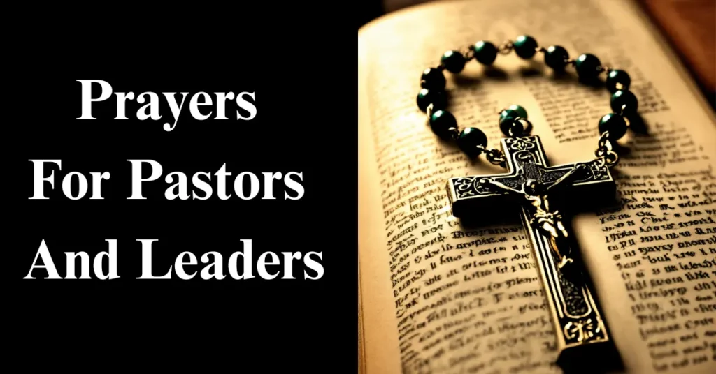 Prayers For Pastors And Leaders