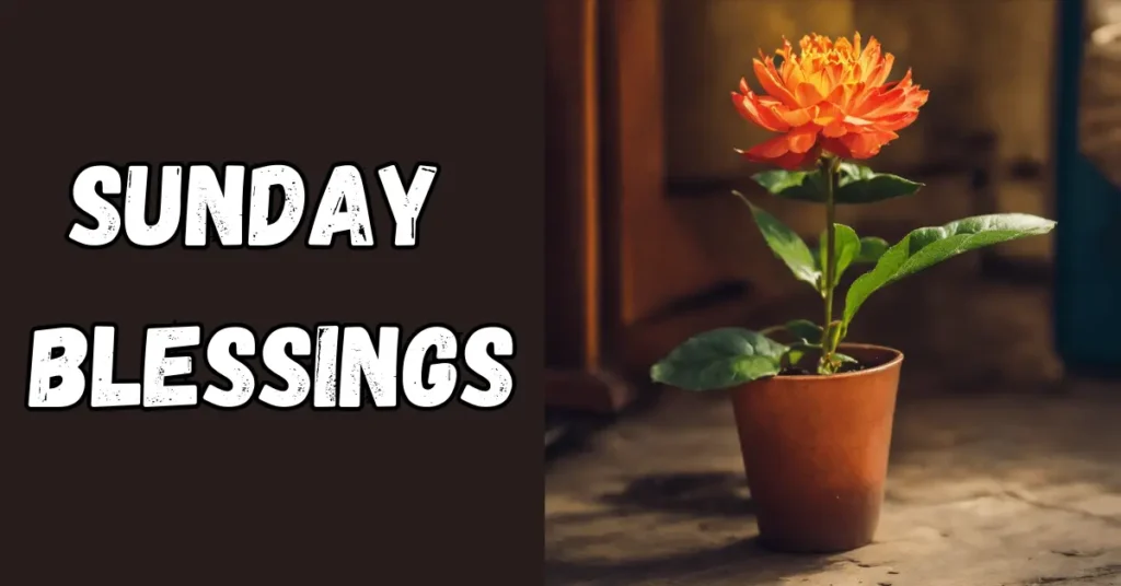 What Are Sunday Blessings?