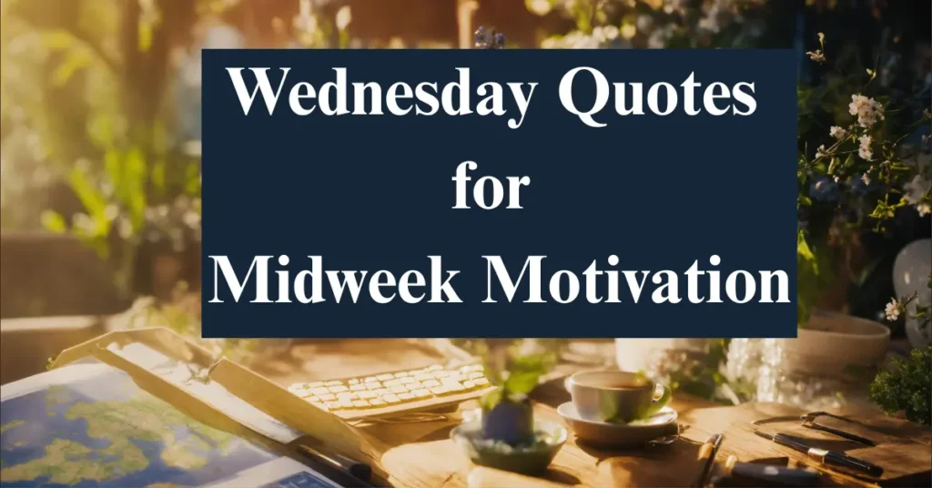 Wednesday Quotes for Midweek Motivation