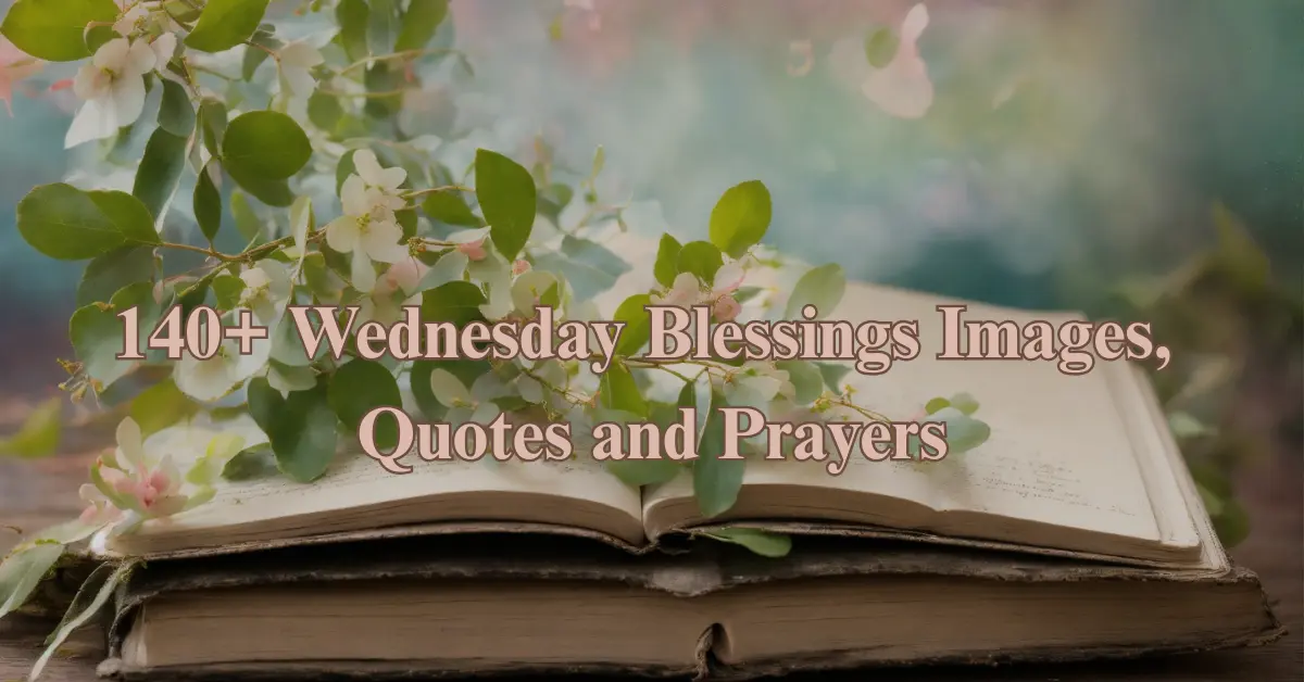 140+ Wednesday Blessings [Good Morning Images, Quotes & Prayers]