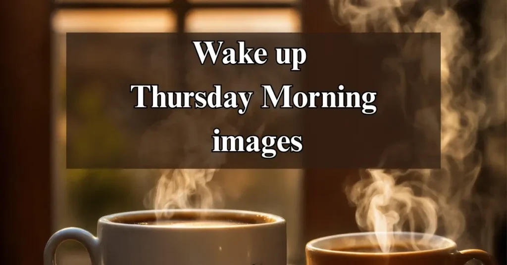 Wake up Thursday Morning images