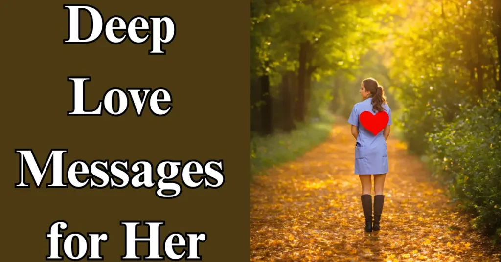 Deep Love Messages for Her