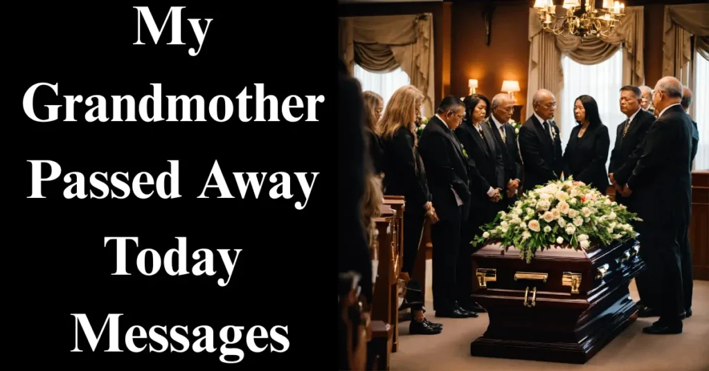 My Grandmother Passed Away Today Messages
