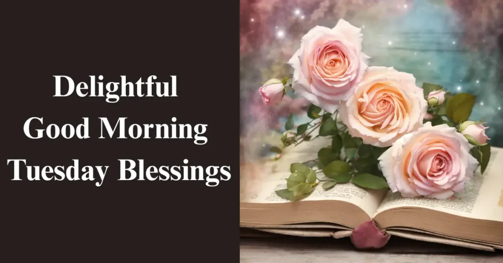 Delightful Good Morning Tuesday Blessings