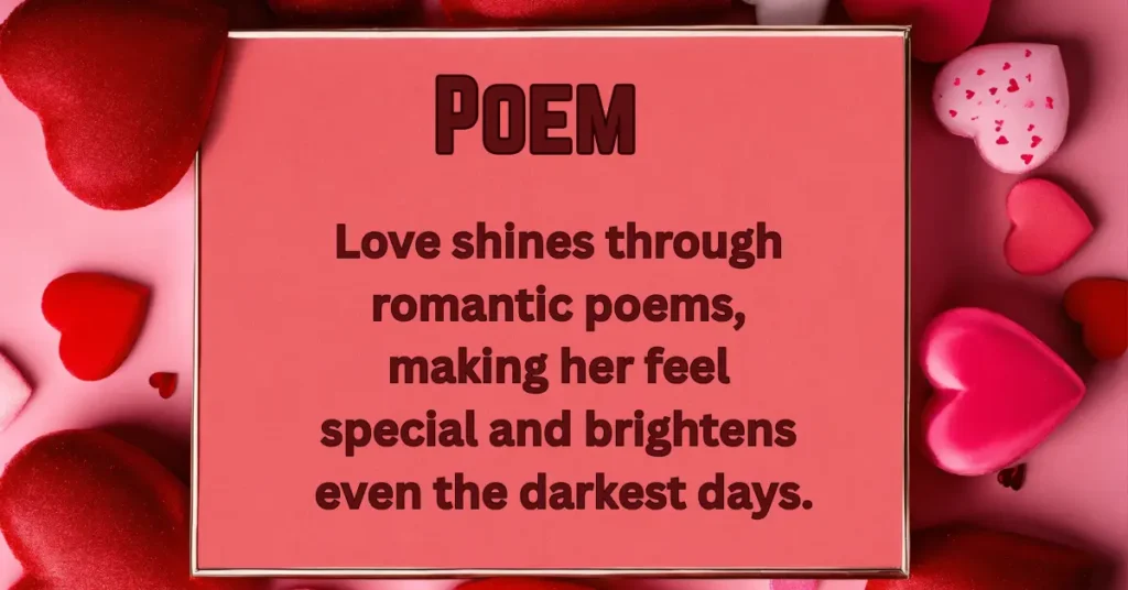 Poems That Will Make Her Feel Special