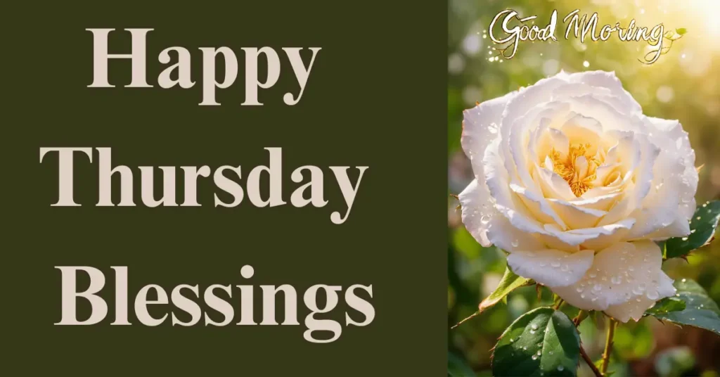Happy Thursday Blessings