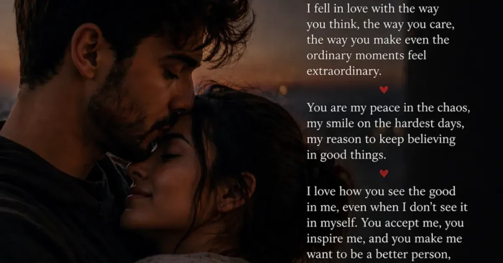 Love Quotes for Him from the Heart
