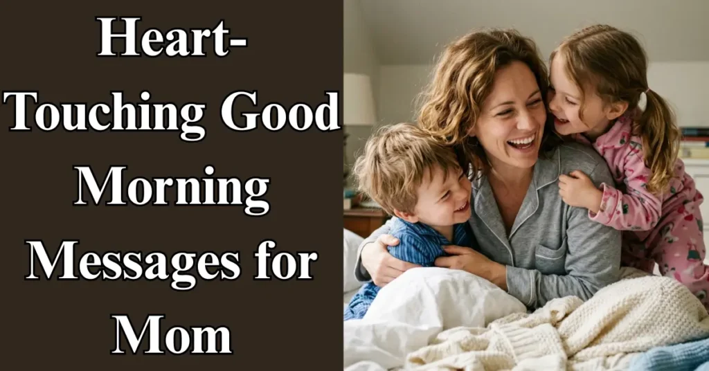Heart-Touching Good Morning Messages for Mom
