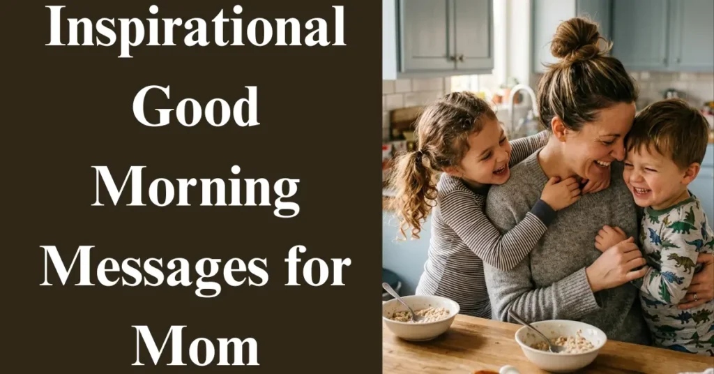 Inspirational Good Morning Messages for Mom