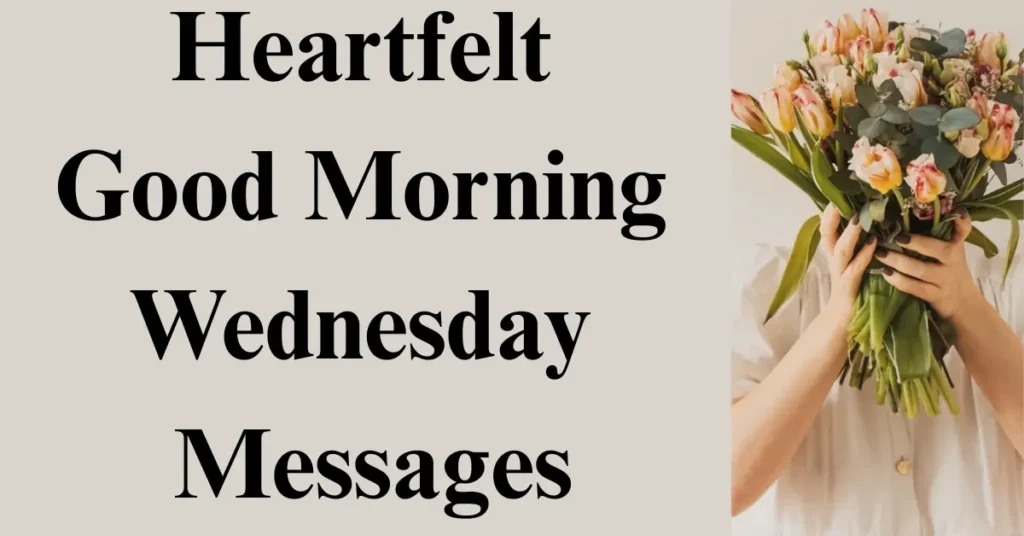 Heartfelt Good Morning Wednesday Messages